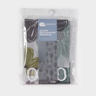 Штора для ванной «Цветы», с люверсами, с утяжелителями, PEVA ароматизированная, 180×180 см - Фото 7