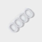 Штора для ванной «Осень», с люверсами, с утяжелителями, PEVA, 180×180 см, белая - Фото 6