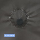 Штора для ванной «Градиент», с люверсами, с утяжелителями, PEVA, 180×180 см - Фото 3