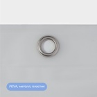 Штора для ванной «Градиент», с люверсами, с утяжелителями, PEVA, 180×180 см - Фото 5