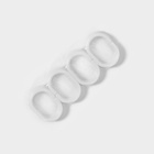 Штора для ванной «Градиент», с люверсами, с утяжелителями, PEVA, 180×180 см - Фото 6