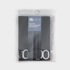 Штора для ванной «Градиент», с люверсами, с утяжелителями, PEVA, 180×180 см - Фото 7