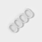 Штора для ванной «Узор», с люверсами, с утяжелителями, PEVA, 180×180 см - Фото 6