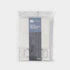 Штора для ванной «Узор», с люверсами, с утяжелителями, PEVA, 180×180 см - Фото 7