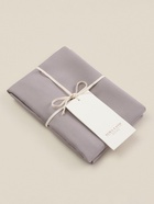 Наволочка SL Home Modal, 70×70+3 см, модал, эвкалиптовое волокно 100%, серая - Фото 11