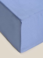 Простыня на резинке евро SL Home, 200×200+30 см, синяя, модал - Фото 6