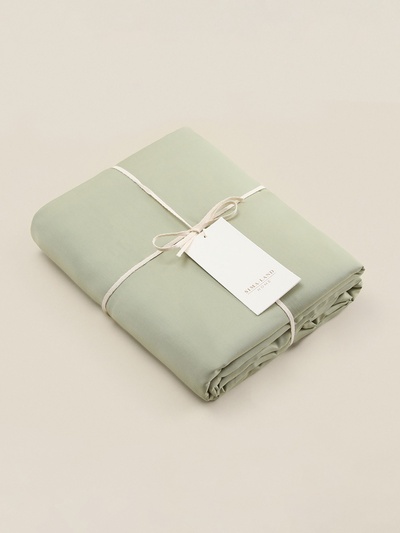 Простыня евро-макси SL Home Modal, 235×280 см, оливковая, модал