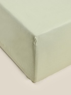 Простыня на резинке SL Home Modal 160×200+30 см, оливковая - Фото 6
