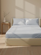 Простыня на резинке SL Home Modal 200×200+30 см, светло-серая - Фото 4