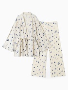 Пижама женская (рубашка, брюки) KAFTAN Blueberry, размер 48-50 - Фото 1