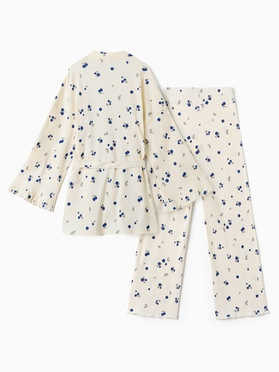 Пижама женская (рубашка, брюки) KAFTAN Blueberry, размер 48-50