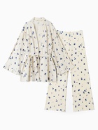 Пижама женская (рубашка, брюки) KAFTAN Blueberry, размер 48-50 - Фото 6