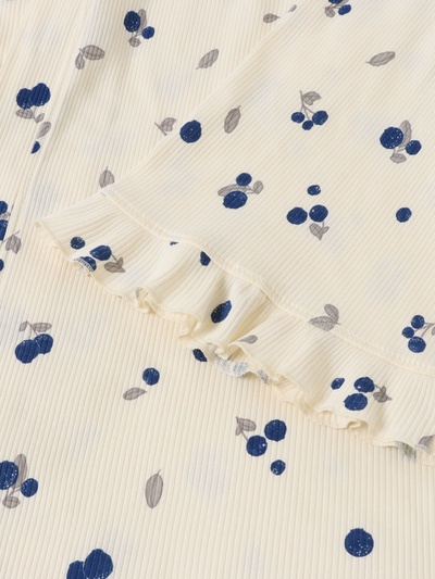 Пижама женская (рубашка, брюки) KAFTAN Blueberry, размер 48-50