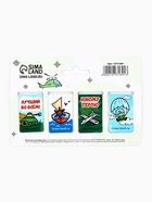 Магнитные закладки для книг, 4 шт. «23 февраля: Защитнику отечества» - Фото 4