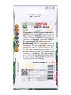 Семена цветов Георгина Мигнон белая, 0,2гр - Фото 2
