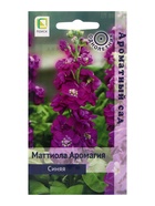 Семена цветов Маттиола Аромагия Синяя, 0,05гр - Фото 1