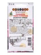 Семена цветов Скабиоза темно-пурпурная Разбитое сердце, 10шт - Фото 2