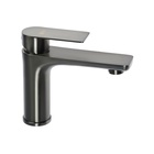 УЦЕНКА Смеситель для раковины ZEIN Z3769, однорычажный, высота излива 10.5 см, графит 10855748