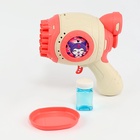 Генератор мыльных пузырей «Зайчик», розовый, 18×10×18 см - Фото 6