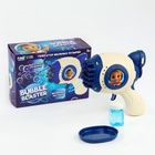 Генератор мыльных пузырей «Зайчик», синий, 18×10×18 см - Фото 3