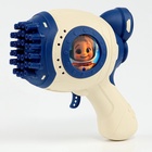 Генератор мыльных пузырей «Зайчик», синий, 18×10×18 см - Фото 8