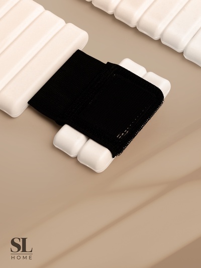 Утяжелители Sima-Land home, 2 шт., 0.85 кг, цвет белый, для рук и ног