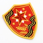 Набор военного на 9 мая «Молодой солдат»: пилотка, значок, георгиевская лента, нашивка, р-р 54-56 - Фото 4