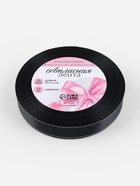 Лента атласная, с серебряным люрексом, 15 мм, 23±1 м, чёрная №39 - Фото 5