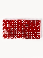Кубики игральные, 1.6×1.6 см, набор 50 шт., красные - фото 6441525