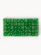 Кубики игральные, 1.6×1.6 см, набор 50 шт., зелёные - фото 6441528