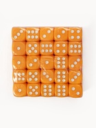 Кубики игральные, 1.6×1.6 см, набор 50 шт., желтые - фото 113657718