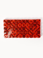 Кубики игральные, 1.4×1.4 см, набор 50 шт., красные - фото 6441549