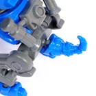 Электронный конструктор динозавр «Динобот», со звуком и подсветкой, на батарейках, цвет МИКС - Фото 6