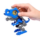 Электронный конструктор динозавр «Динобот», со звуком и подсветкой, на батарейках, цвет МИКС - Фото 8