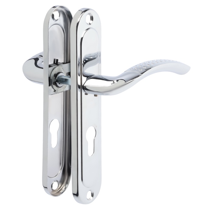 Ручки на планке LOCKLAND 003, м/о 55 мм, цвет хром - Фото 1