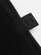 Шарф-маска утепленный, чёрная - Фото 10