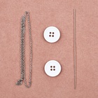 Набор для шитья. Интерьерная кукла своими руками «Эмма», 30 см - Фото 4