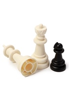 Шахматы классические, 40×40 см, фигуры пластик, поле ПВХ - Фото 4