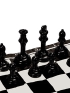 Шахматы классические, 50×50 см, фигуры пластик, поле ПВХ - Фото 4