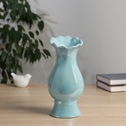 Ваза «Филикс», d=6 см, 22.5×9 см, керамика, голубая - Фото 2