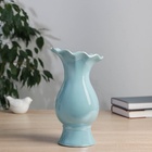 Ваза «Филикс», d=6 см, 22.5×9 см, керамика, голубая - Фото 3