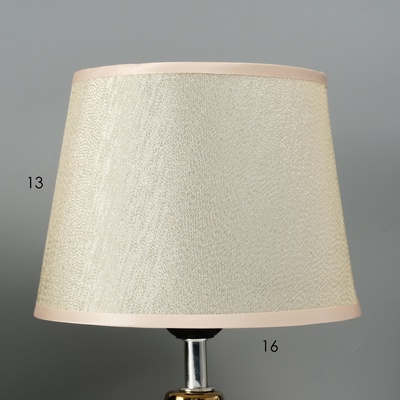 Настольная лампа с абажуром RISALUX «Блеск», 1×40 Вт, Е27, 17×17×24 см