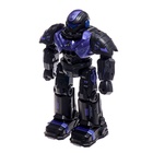 УЦЕНКА Радиоуправляемый робот «Герой», звуковые и световые эффекты, фиолетовый - Фото 3