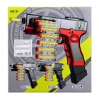 УЦЕНКА Пистолет «Глок», аккумулятор, лента патронов, пули-присоски - Фото 14