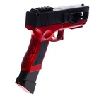 УЦЕНКА Пистолет «Глок», аккумулятор, лента патронов, пули-присоски - Фото 4