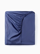 Простыня на резинке Этель 160*200*25 см, цв.синий, 100% хлопок, перкаль,114 г/м² 10850516