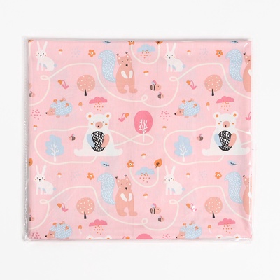 Ткань Сатин "Сказочный лес" ш.160 см, 100% хлопок, 160 гр/м2