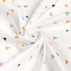 Ткань Сатин «Паттерн», ш.160 см, 100% хлопок, 160 г/м² - Фото 3