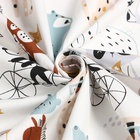 Ткань Сатин «Зоопарк», ш.160 см, 100% хлопок, 160 г/м² - Фото 3