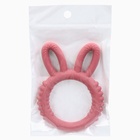 Прорезыватель силиконовый для зубов Крошка Я «Зайка», красный - Фото 6